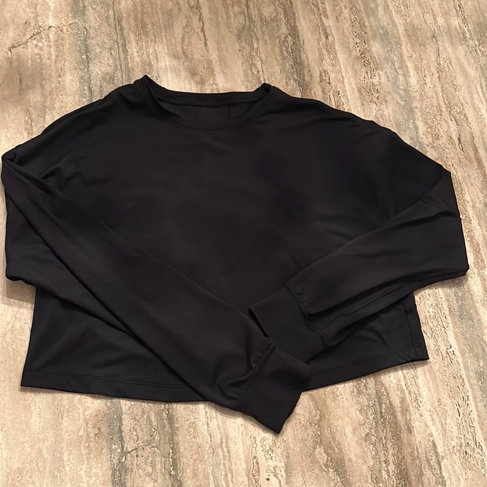 CROPPED LULU LONG SLEEVE